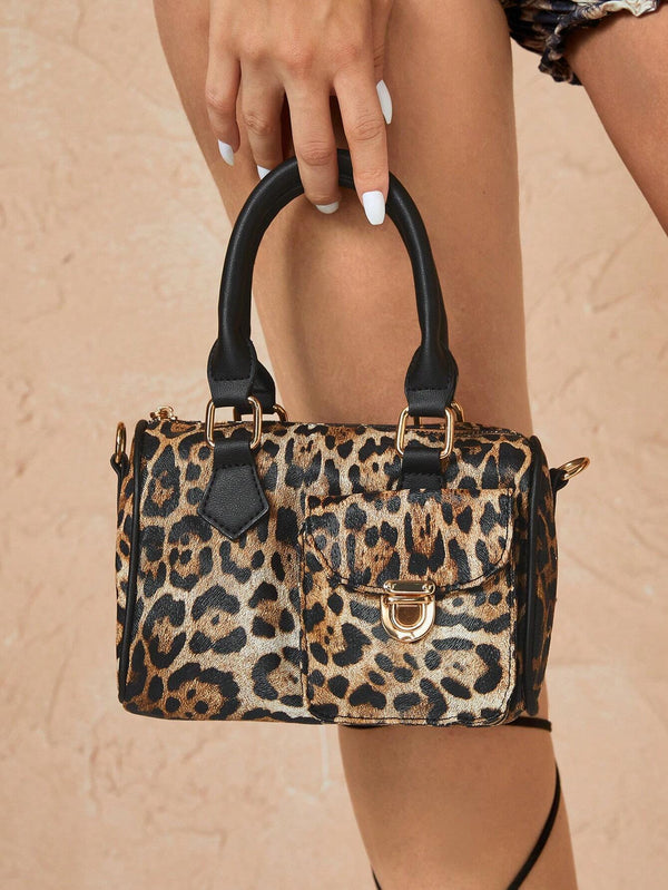 Mini Leopard Print Bag