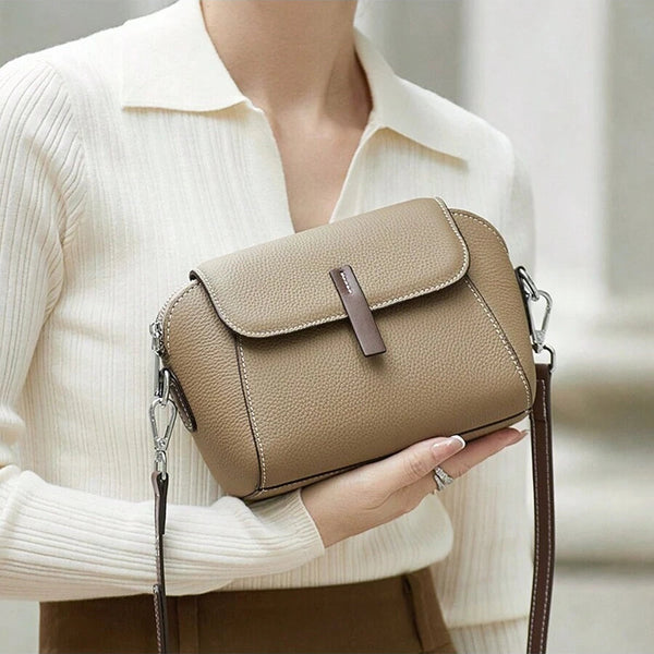 Elegant Genuine Leather Crossbody Bag