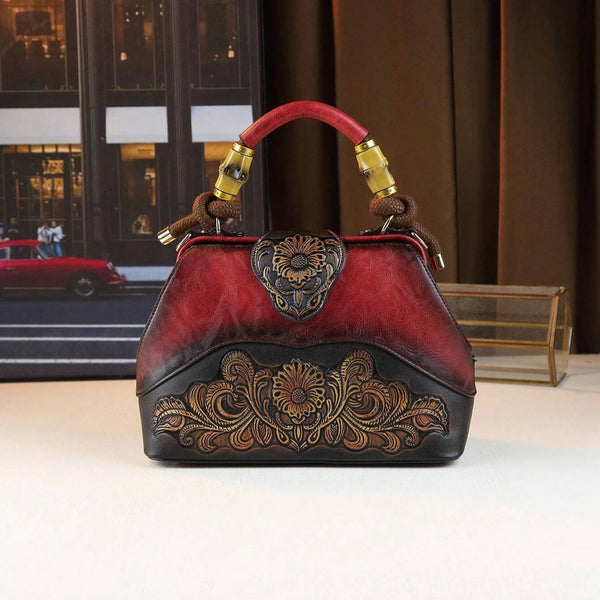 Vintage Embossed Handbag